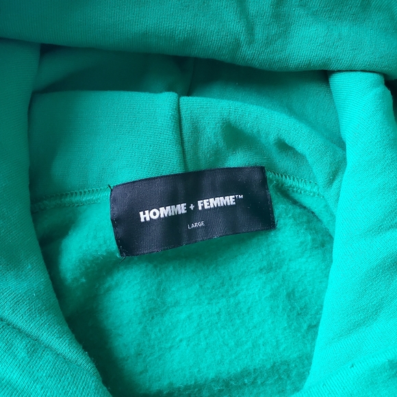 Homme Femme X Kool Kiy LA Riots Hoodie Green - Picture 8 of 13